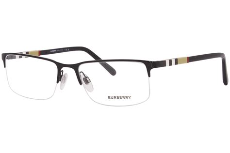 burberry half rim eyeglasses|Burberry® Eyeglasses .